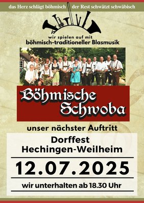 Dorffest Hechingen-Weilheim