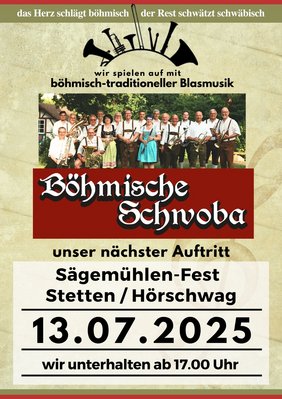 Sägemühlen-Fest Stetten / Hörschwag